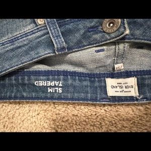 Slightly used River Island jeans.
